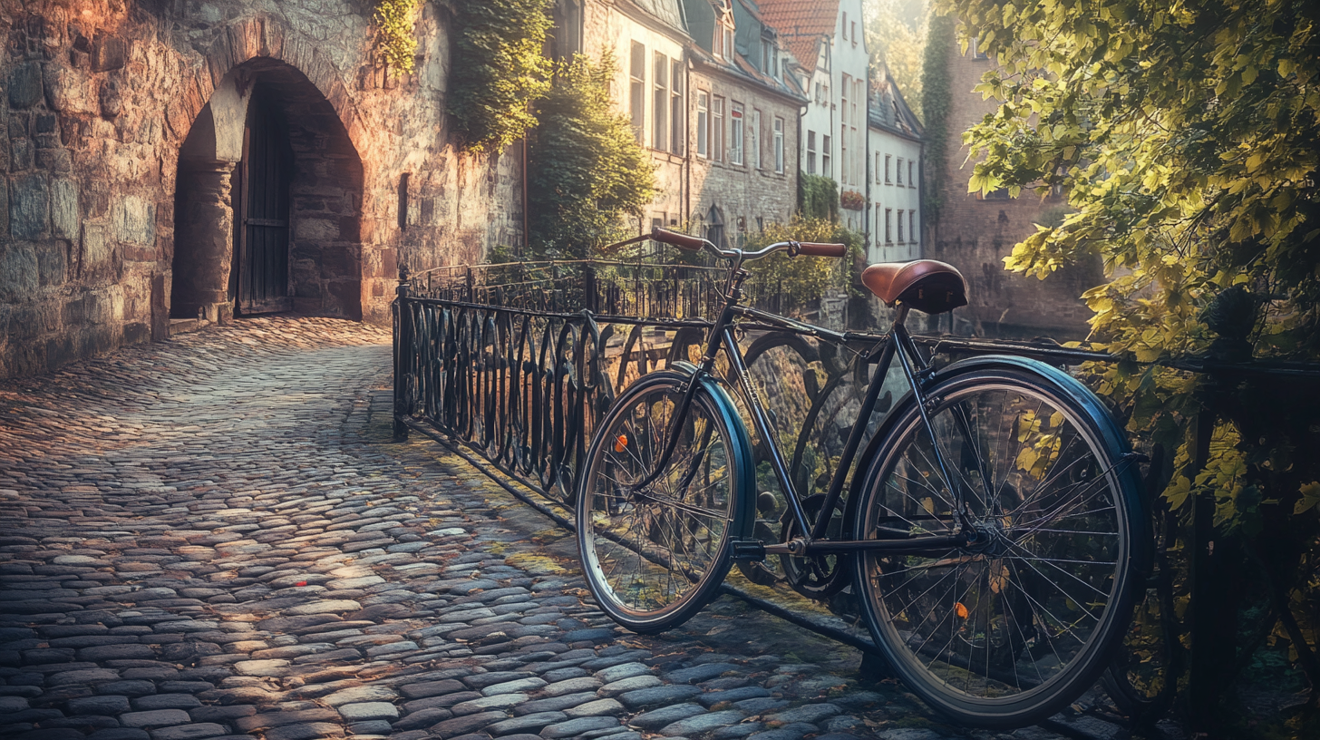 Bicycle in park